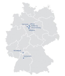 Standortkarte von ASRODENT mit Orten in der Umgebung.