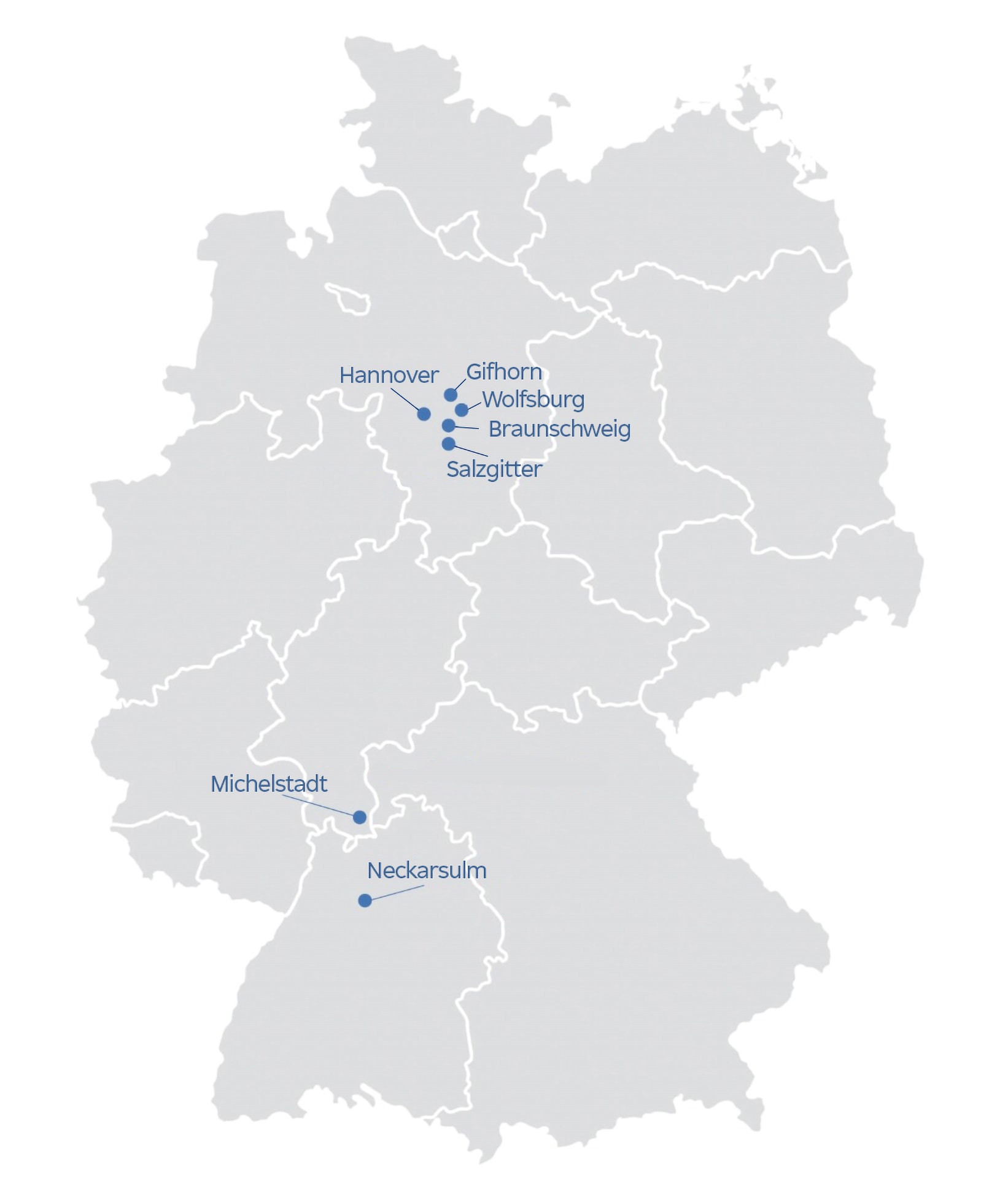Standortkarte von ASRODENT mit Orten in der Umgebung.